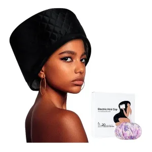 Електрична термошапка сушуар Happy Hair Lux Spa Cap для масок, ламінування та лікування волосся