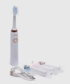 Електрична зубна щітка Shuke SK-601 акумуляторна ультразвукова щітка для зубів 3 насадки - Зображення 9