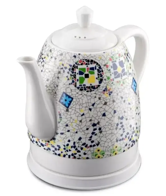 Електричний кухонний керамічний чайник із мозаїкою на 1,4л MS 7837 1000W - Зображення 2