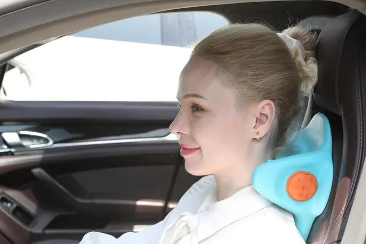 Електричний масажер для шиї LY-471 SPIN PILLOW для зняття м'язової напруги - Зображення 4