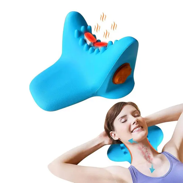 Електричний масажер для шиї LY-471 SPIN PILLOW для зняття м'язової напруги - Зображення 3