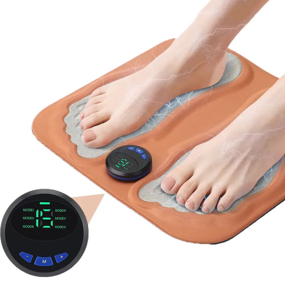 Електричний масажний килимок для ніг, EMS Foot Massager Electrical Muscle Stimulator / М'язовий стимулятор - Зображення 4