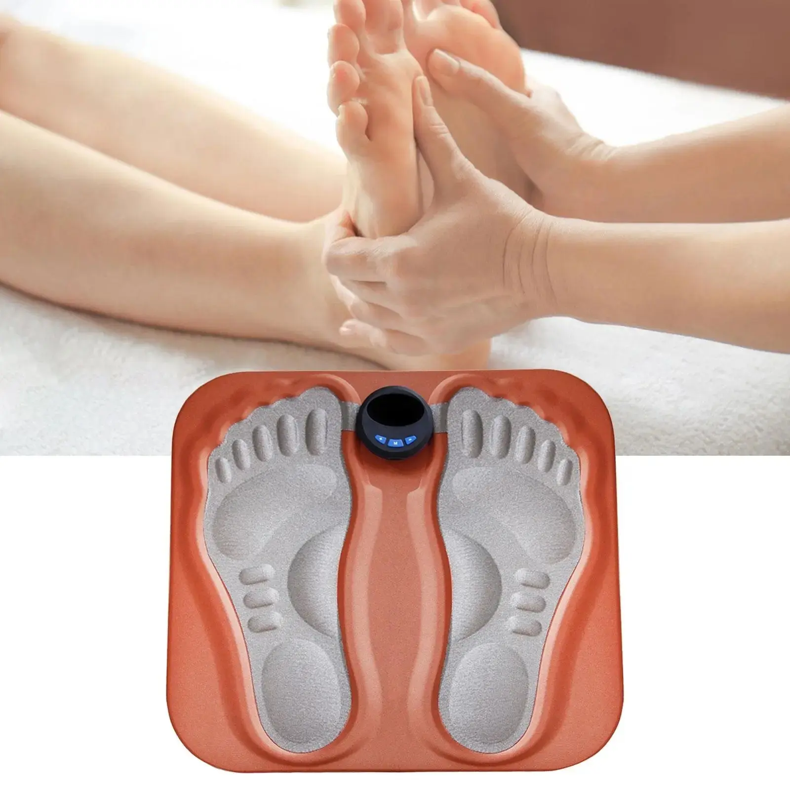 Електричний масажний килимок для ніг, EMS Foot Massager Electrical Muscle Stimulator / М'язовий стимулятор - Зображення 3