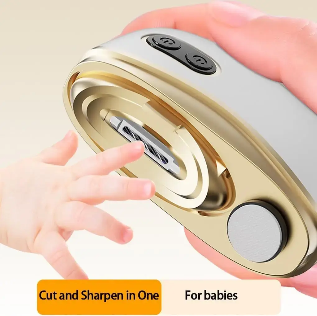 Електричний набір 2 в 1 для догляду за нігтями з зарядкою USB - Зображення 3