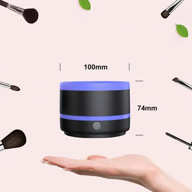 Електричний очисник пензлів для макіяжу Makeup brush cleaner LY-609 інструмент для очищення кистей - Зображення 5