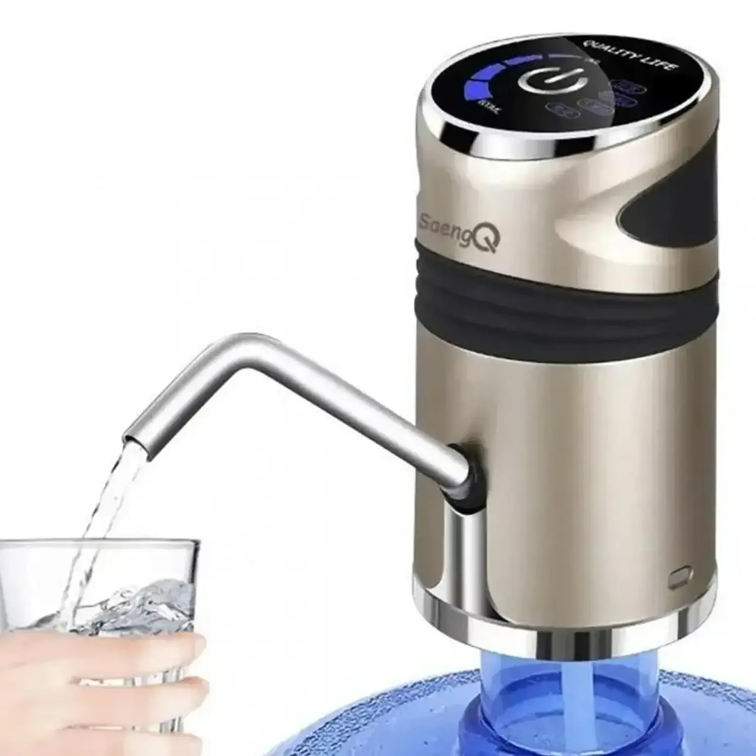 Електричний портативний насос для води WATER DISPENSER XL-129 – диспенсер для пляшок із питною водою - Зображення 3