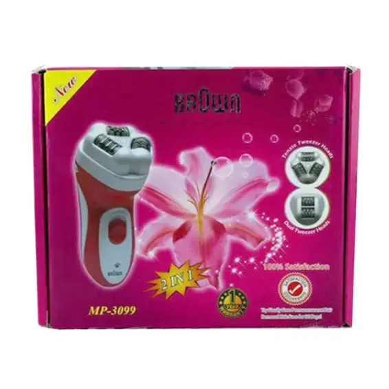 Епілятор 3 в 1 із потрійною насадкою MP-3099 - Зображення 4