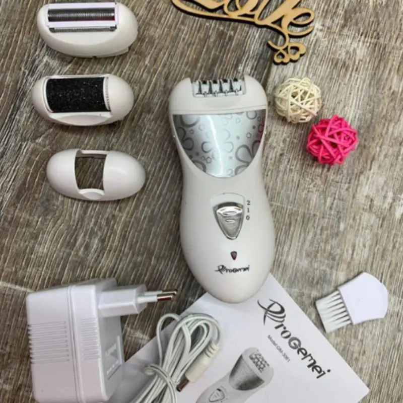 Епілятор пемза Gemei GM 3061 4 в 1 - Зображення 4