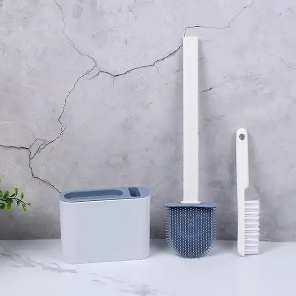 Йоршик силіконовий для миття підвісної унітазу + щітка - Зображення 7