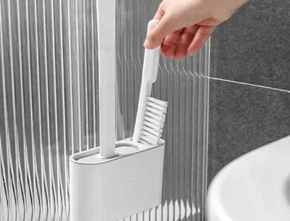 Йоршик силіконовий для миття підвісної унітазу + щітка - Зображення 3