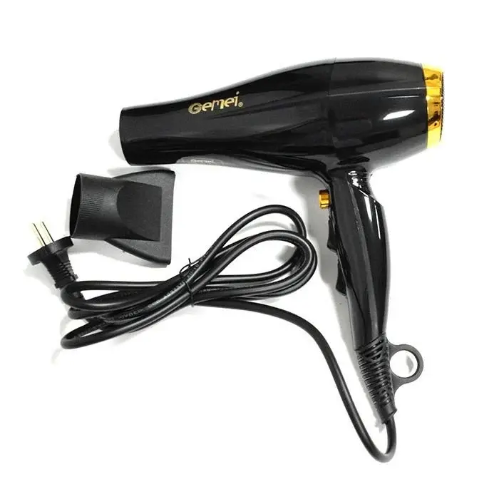 Фен Gemei GM 1765 для сушіння та укладання волосся - Зображення 2