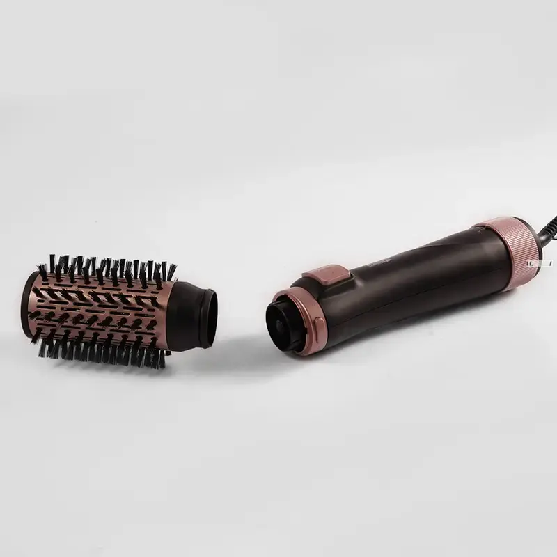 Фен щітка для волосся з щіткою, що обертається (крутиться) з насадками для укладання волосся 5в1 DSP 1000W - Зображення 3