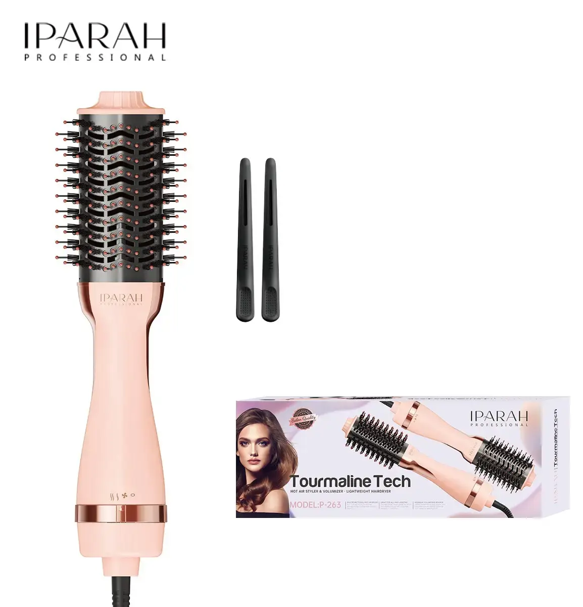 Фен-щітка IPARAH P-263 1000w - Зображення 2