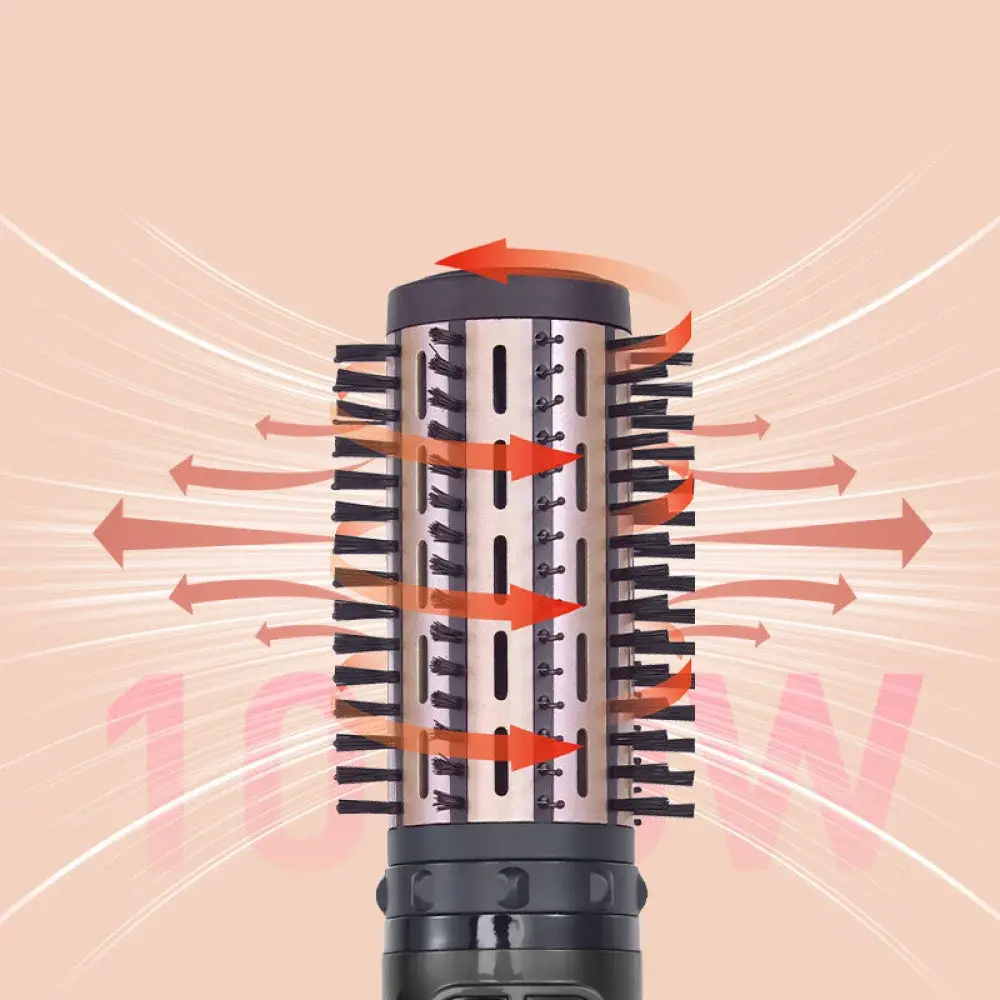 Фен-щітка з регулюванням температури та 3 насадками для укладання VGR V-496 1000Вт - Зображення 5