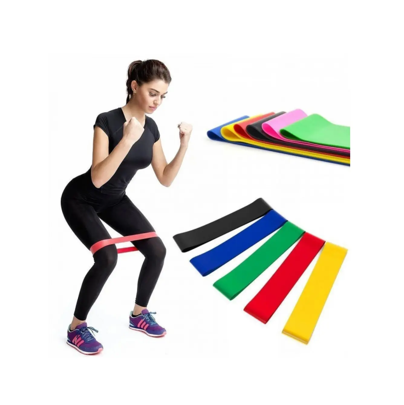 Фітнес гумки 4 в 1 / гумки для фітнесу EsonStyle - Зображення 2