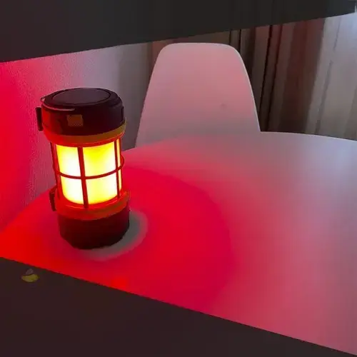 Ліхтар лампа підвісний кемпінг Camping Lantern F-910-B акумуляторний - Зображення 4