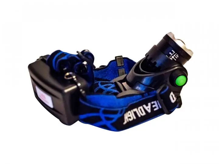 Ліхтар налобний BL2188В T6 з оптичним зумом зі знімним акумулятором - Зображення 5