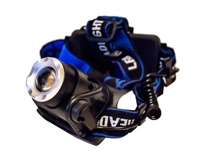 Ліхтар налобний BL2188В T6 з оптичним зумом зі знімним акумулятором - Зображення 3