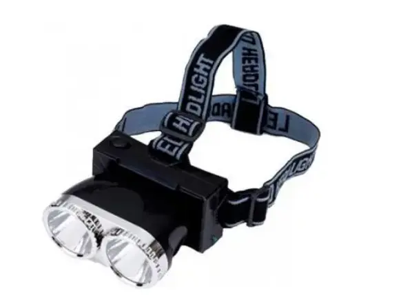 Ліхтар налобний акумуляторний YAJIA YJ-1838 2 LED - Зображення 2