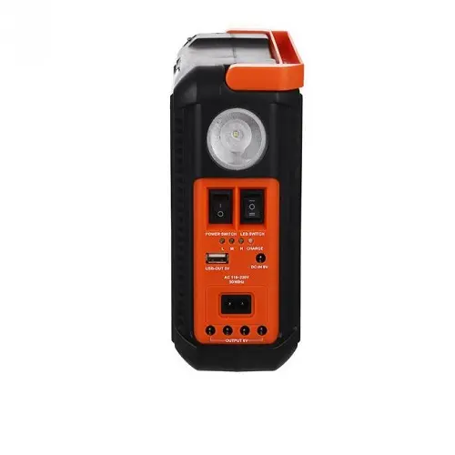 Ліхтар-Power bank із сонячною панеллю+лампочками EP-395 - Зображення 5