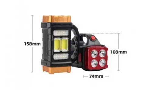 Ліхтар- Powerbank на сонячній батареї HB-2678 - Зображення 2