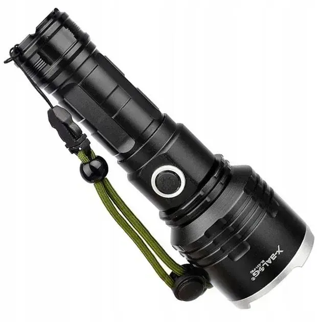 Ліхтар X-Balog BL-531-P90 1х26650 8800mah USB/microUSB/ 3хААА R3 функція Power Bank