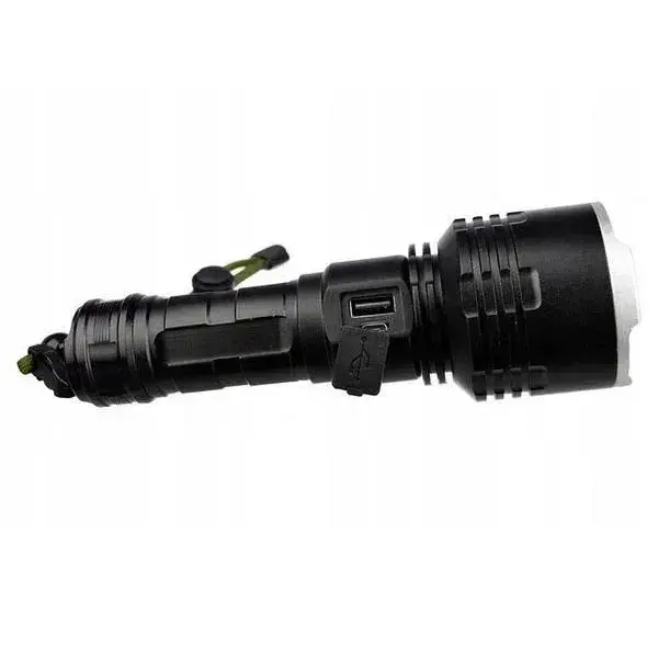 Ліхтар X-Balog BL-531-P90 1х26650 8800mah USB/microUSB/ 3хААА R3 функція Power Bank - Зображення 5