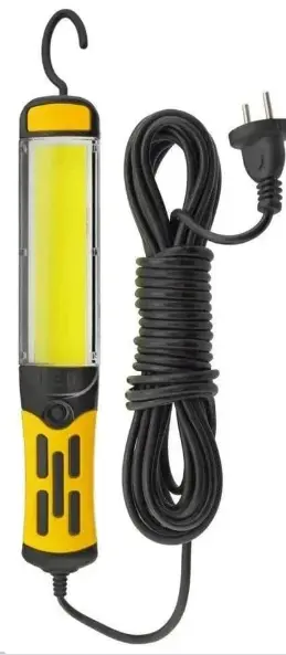 Ліхтарик BL 9096 COB для СТО з магнітом та працює від 220в кабель 9 метрів - Зображення 5