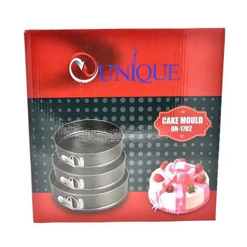 Форми круглі рознімні UNIQUE UN-1702 3 штуки - Зображення 4