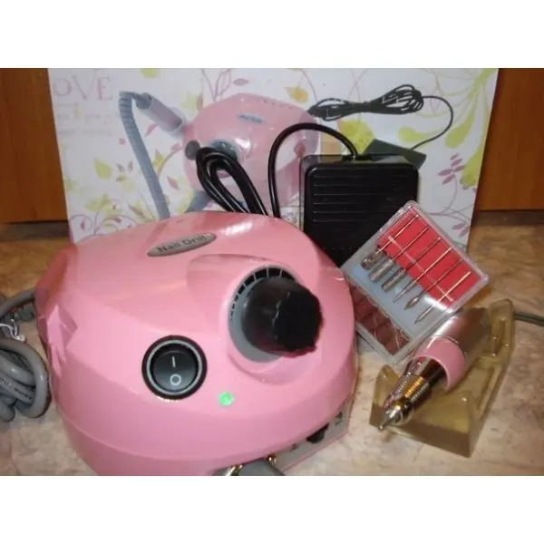 Фрезер для манікюру Nail Drill US-202, на 35000 оборотів - Зображення 10