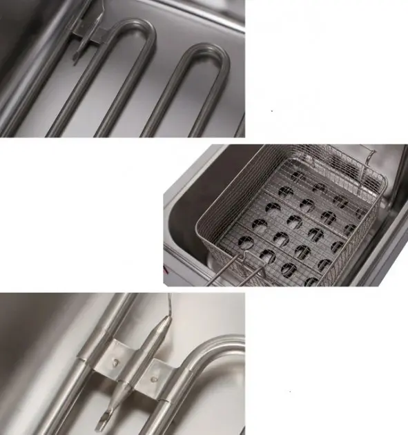 Фритюрниця професійна Dotvix Electric Fryer D-803 електрична 3200W 8L - Зображення 4