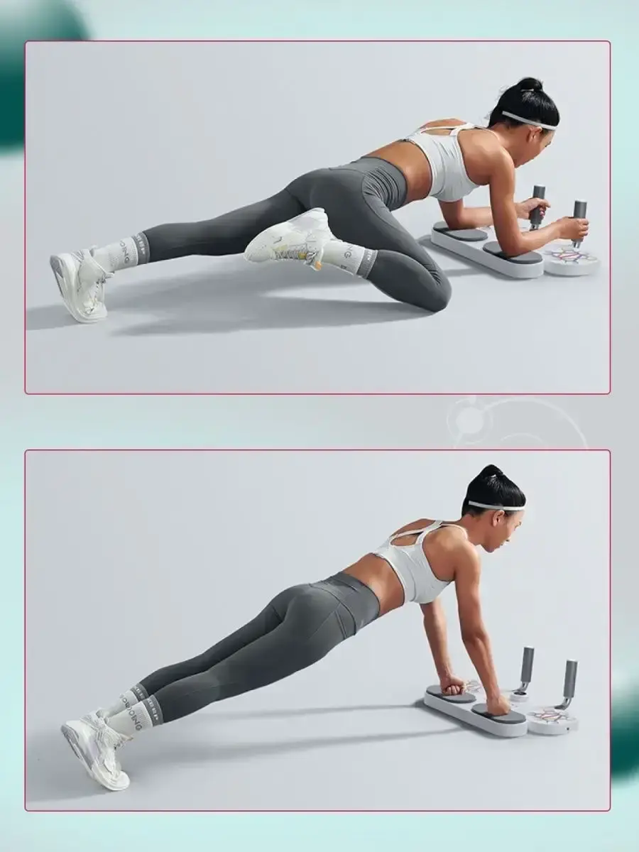 Фітнес тренажер для преса LK202310-17 Планка платформа для віджимань Дошка для занять спортом - Зображення 3