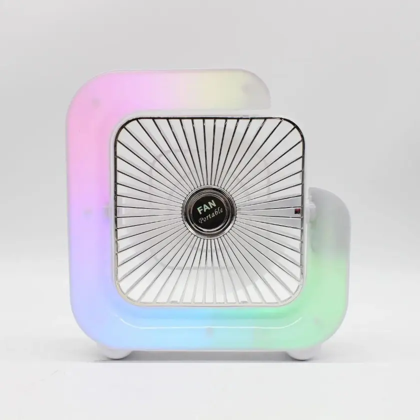 G-Вентилятор Квадратний Нічний акумулятор від USB з підсвічуванням - Зображення 4