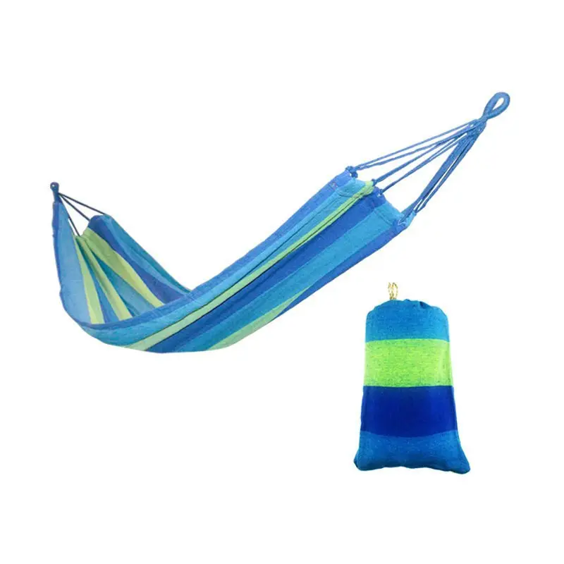 Бавовняний гамак 200х80 см (без планки) - Зображення 3