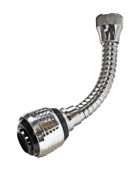 Гнучка насадка на кран Turbo Flex 360 аератор для економії води - Зображення 5