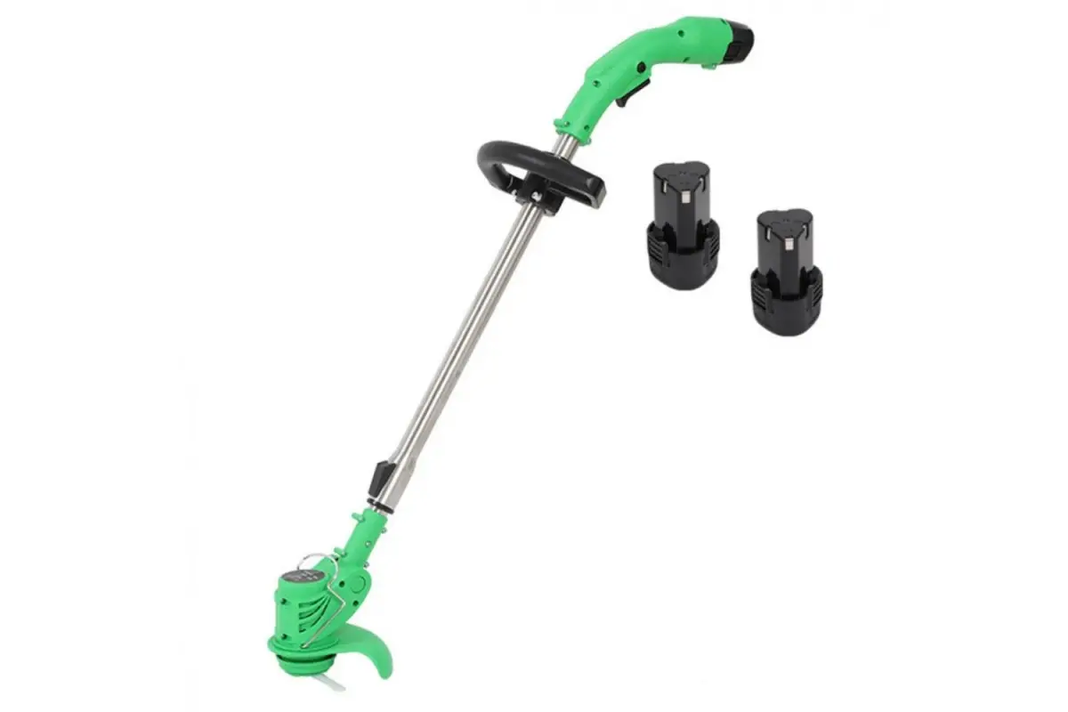 Газонокосарка на 24V з двома акумуляторами GZ-01 Ручна газонокосарка для покосу трави - Зображення 2