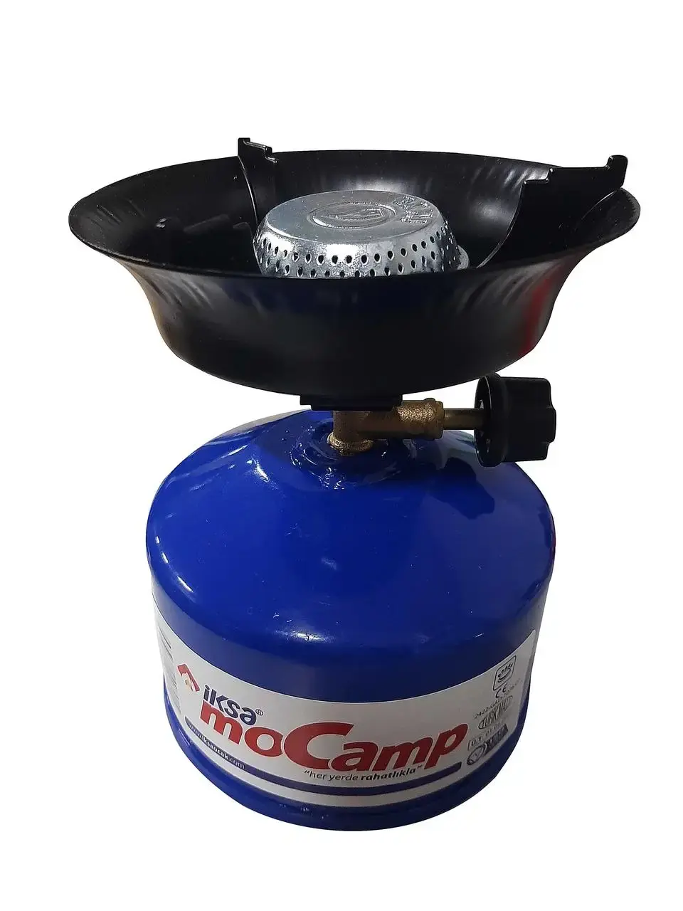 Газовий пальник-плита з п'єзопідпалом Iksa MoCamp / Портативний похідний пальник / Туристична плита - Зображення 3