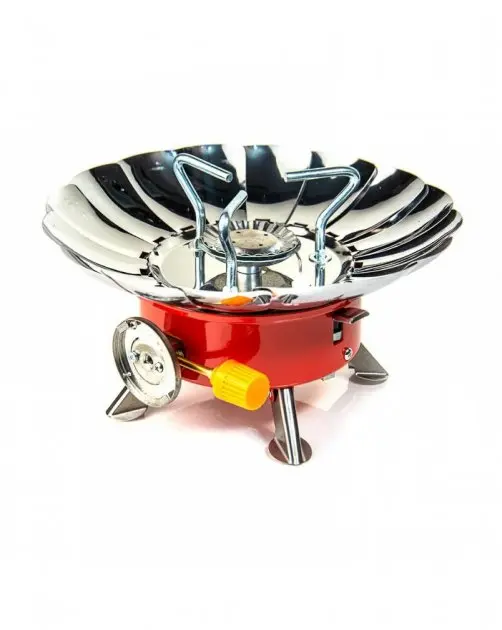 Газовий туристичний пальник (міні пічка) з п'єзопідпалом Kovar K-203 - Зображення 5