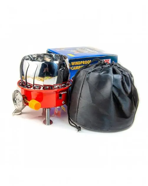 Газовий туристичний пальник (міні пічка) з п'єзопідпалом Kovar K-203 - Зображення 6