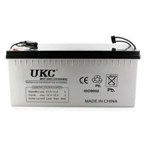 Акумулятор гелевий BATTERY 12V 200A UKC