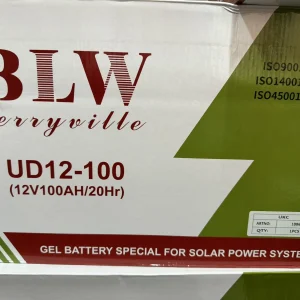 Гелевий тяговий акумулятор JINGYANGPV 12V 100ah GEL