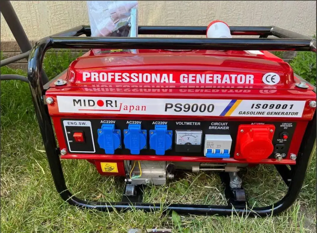 Генератор 3 кВт, WUTHBAD WB4700V8, електрогенератор, Бензогенератор три фази - Зображення 3