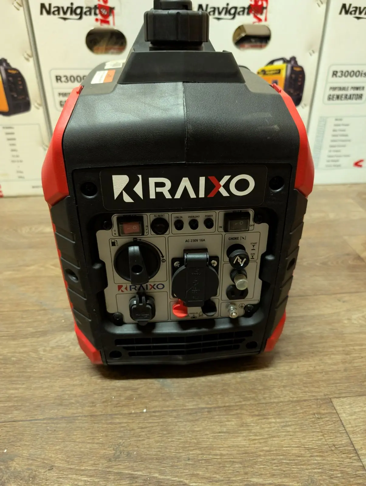 Генератор бензиновий інверторний Raixo R2200IS 1,8 кВт/2 кВт - Зображення 4