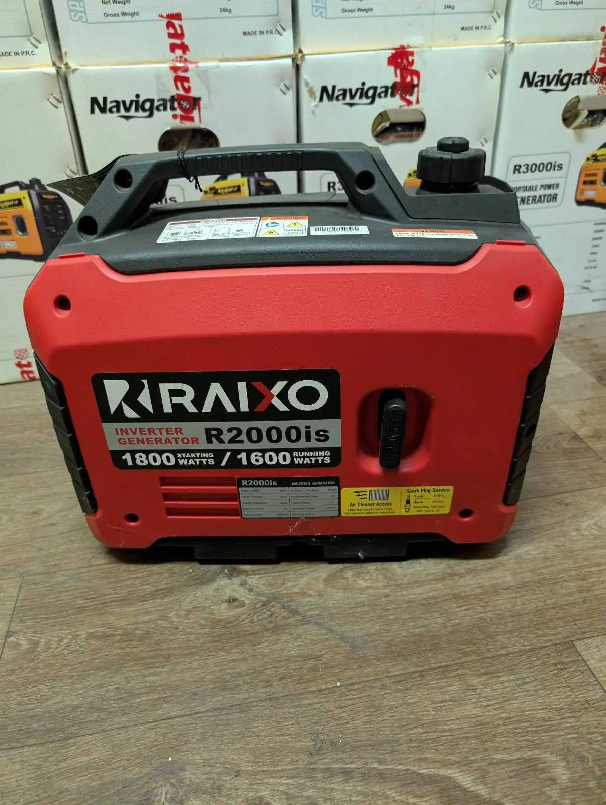 Генератор бензиновий інверторний Raixo R2200IS 1,8 кВт/2 кВт - Зображення 3