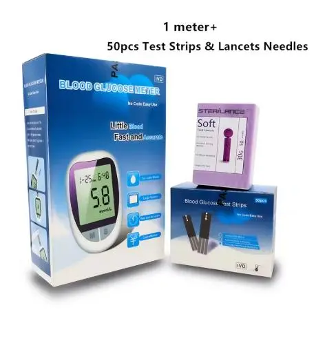 Глюкометр медичний прилад для вимірювання цукру - Зображення 3