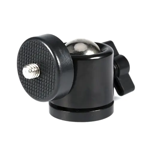 Головка для штатива шарова, з перехідником 1/4-3/8 - Зображення 2