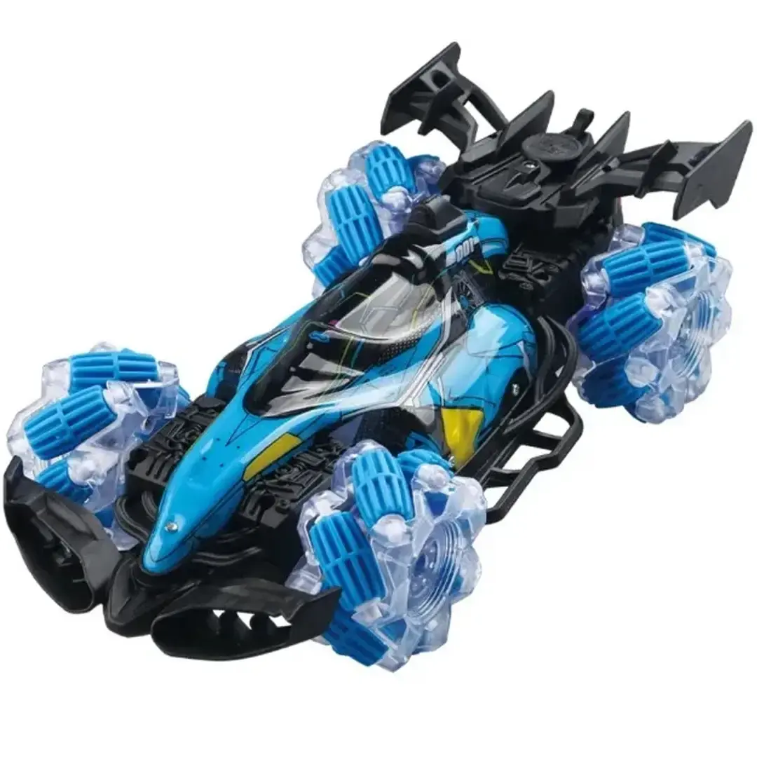 Гоночна машинка на пульті керування з ефектом пари підсвічуванням та звуковими ефектами - Зображення 2