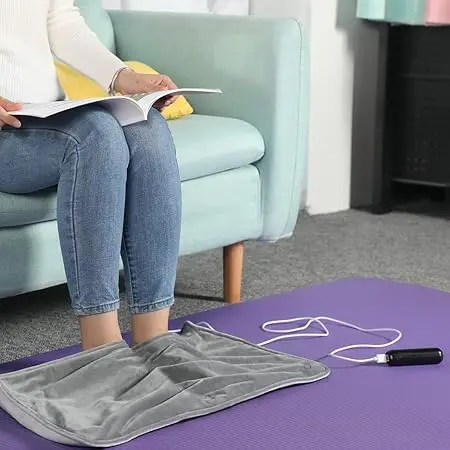 Грелка електрична Heating Pad Type-C USB 5V/2А для полегшення судом та болів у спині та шиї - Зображення 3