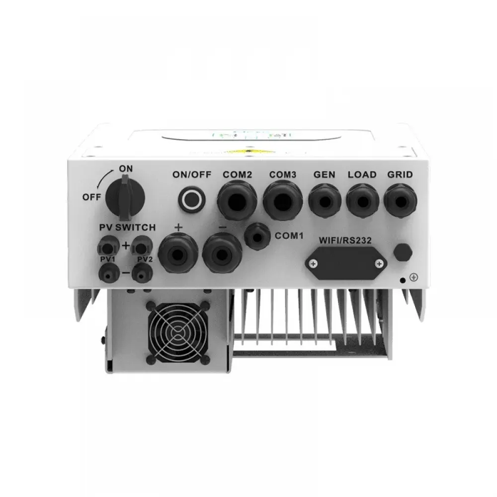 Гібридний сонячний інвертор Deye SUN-6K-SG03LP1-EU WiFi - Зображення 5