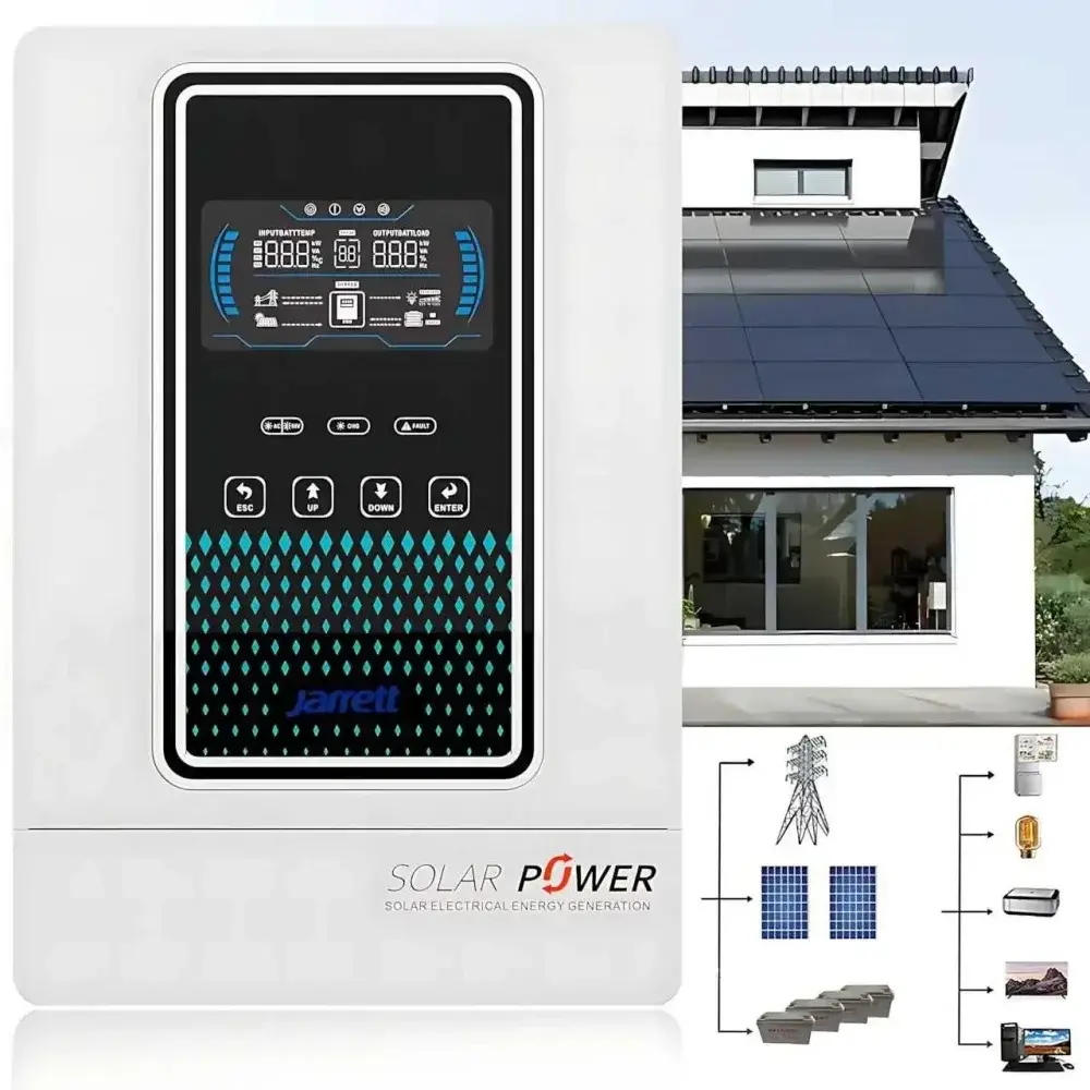 Гібридний інвертор Jarrett із чистою синусоїдою на 48 Вт JAXM-4.5KW - Зображення 3